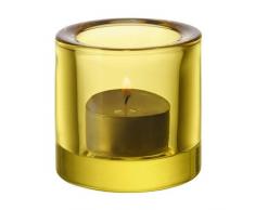 Iittala Kivi votives Windlicht, Glas, Lime, 7.2 x 7.2 x 6 cm