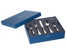 Villeroy & Boch Coupole Tafelbesteck für bis zu 6 Personen, 30-teilig, Edelstahl