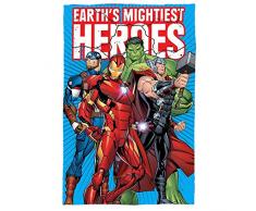 Kids Avengers Fleecedecke, 150 x 100 cm, Mehrfarbig