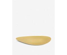 Alessi Colombina Collection ¾ FM15/40 BR Tablett aus Messing mit Reliefdekor