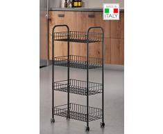 Ascona Lava Allzweckwagen 4 Etg. 41x26x86cm TouchTherm