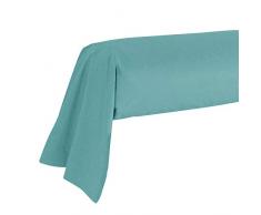 Soleil docre Bezug für Nackenrolle 85x185 cm Atmo türkis