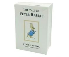 Beatrix Potter The Tale of Peter Money Bank, Resin, Bunt, 5 x 1 x 1.5 cm