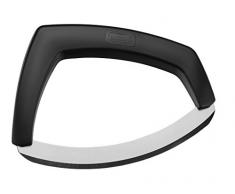 Lurch Tango Wiegemesser Kräutermesser mit Klingenschutz, Kunststoff, Schwarz, 5.2 x 16.5 x 12 cm