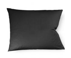Fleuresse Colours Kissenbezug, Mako Satin, schwarz, 40 x 60 cm