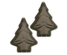 Städter 534094 Backform Tanne, 2-er Set, 11 cm