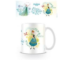 empireposter Frozen - ELSA and Anna Die Eiskönigin Völlig unverfroren Keramik Tasse - Größe Ø8,5 H9,5cm