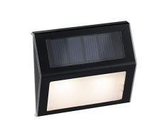 Paulmann 94234 Solar Stufenleuchte/Treppenleuchte LED Außenleuchte incl. 1x0,05 Watt Anthrazit Kunststoff 3000 K Warmweiß, 0.05 W