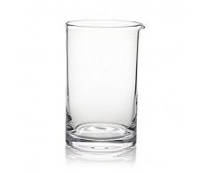 Extra Große Cocktail Rührglas/Bar Mischen Glas 750 ml/7,08 kg. – Transparent, Nahtlos und aus mundgeblasenem – Japanischen Stil, [bleifrei]