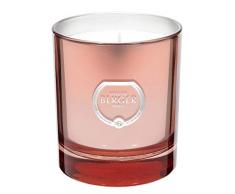 LAMPE BERGER Poesie Duftkerze, Glas, Rosa, 240 gr