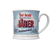 H & H Becher, Porzellan, Mehrfarbig, 12 x 8.7 x 8.7 cm