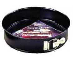 Kaiser Classic Springform, mit Flachboden, Ø 26 cm, runde Backform, auslaufsicher, antihaftbeschichtet, schwarz