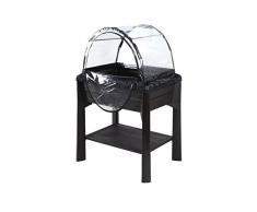 EDA Plastiques Blumentopf mit pflanzlichem Gewächshaus 79 x 59 x 80 cm