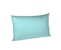 Fleuresse Colours Kissenbezug, Mako Satin, Eisblau, 40 x 60 cm