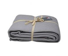 Kneer Tagesdecke La Diva Maison Farbe Platin, Baumwolle, 240 x 150 x 1 cm