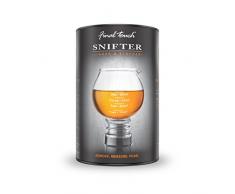 Final Touch Snifter Jigger Stopper 3 in 1 Cocktail Messen Jigger, Flaschenverschluss & Schnapsglas FTA7041