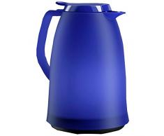 Emsa 514980 Isolierkanne, 1.5 Liter, Quick Tip Verschluss, 100% dicht, Blau, Mambo