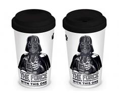 Star Wars Darth Vader - The Force is strong with this one Kaffee-Becher Standard