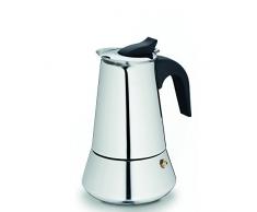 Kela 10600 Espressokanne, 4 Tassen, 250 ml, Induktionsgeeignet, 18/10 Edelstahl, Bari