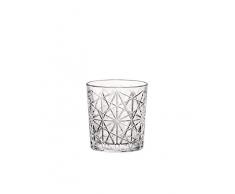 Bormioli Rocco 666224 Lounge Whiskyglas, 390ml, Glas, transparent, 6 Stück