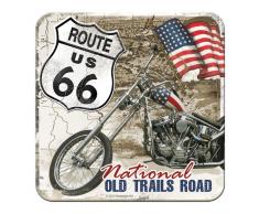 Nostalgic-Art 46111 US Highways Route 66 Desert Old Trails Road, Untersetzer