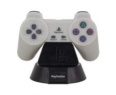Paladone Playstation Controller LED-Licht | Sammlerbares Nachtlicht für Schlafzimmer, Büro & Zuhause | Popkultur-Icon Beleuchtung, Grau