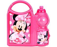 Joy Toy 752571 Jausenbox mit Sportflasche Minnie 400 ml