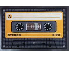 empireposter Tape - orange - Fussmatte, Größe: 60 x 40 cm, Material Polypropylen