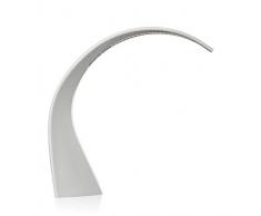 Kartell LED Taj Leuchte, Plastik, weiß deckend, 15 x 55,5 x 62 cm