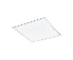 EGLO Deckenleuchte, Aluminium, 25 W, weiss,450x450 mm
