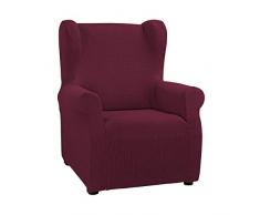 Martina Home Sesselbezug Daytona. Ohrensessel aubergine