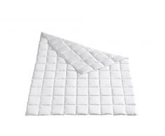 Häussling 410380801505 Sommerdaunendecke Royal 8 x 10-Karo, 155 x 220 cm, weiß