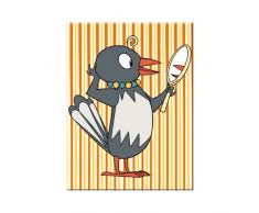 Nostalgic-Art 14040 SandmÃ¤nnchen - Frau Elster, Magnet 8x6 cm