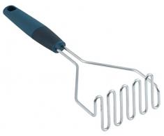 KUHN RIKON 22708 Cooks Tools schwarz Kartoffelstampfer, Edelstahl, 30.5 x 10.5 x 6 cm