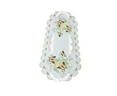 Bellanda Tischdecken, Polyester, weiß, 85x40x0.5 cm