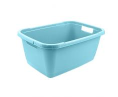 keeeper Wäschewanne, Stabiler Kunststoff, 32 l, Aenna, Hellblau
