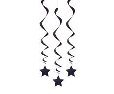 Unique Industries 69120 Decoration Party-Deko, Textil, schwarz