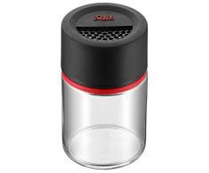 Silit Storio Universalstreuer 100ml, mit Aromadeckel, Gewürzglas grobes Streubild, Glas, Kunststoff, spülmaschinengeeignet