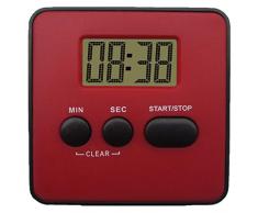 KOCH Kurzzeitwecker / Timer / Stoppuhr, rot