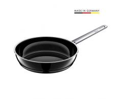 Silit Zeno Black Bratpfanne, 24 cm hoch, Silargan Funktionskeramik, induktionsgeeignet, schwarz