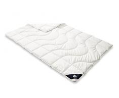 Irisette Badenia Micro Thermo Steppbett Leicht, Mikrofaser, WeiÃ, 240 x 220 cm, 1 Einheiten