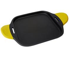 Castey flache Grillpfanne glatt