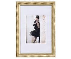 walther design JF318C Tiffany Bilderrahmen, 13 x 18 cm, champagner/gold