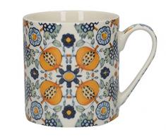 CREATIVE TOPS V &A Dutch Tiles lackiert, Tasse, feines Porzellan, Mehrfarbig, Farbe