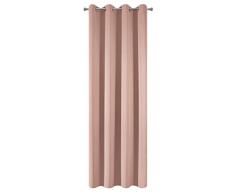 Eurofirany ZAS/Logan Vorhang, Polyester, Puder Rosa, 135x250 cm