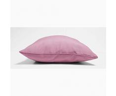 Douceur DIntérieur - 1604839, Kissen Paspel, 60 X 60 cm, Essentiel, Polyester Unifarben, Rosa