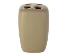 RIDDER 22050209 Zahnbürstenbecher Square, beige