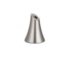 Zilverstad Kerzenleuchter Monte, medium, Zink-Legierung, Silberfarben, 10 x 10 x 13.5 cm