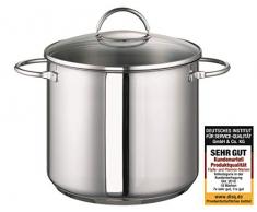 Rohe Germany, Edelstahl Suppentopf Ravenna, 18/10, Durchmesser 24 cm, ca. 9 ltr