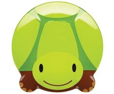 Kitchen Craft Lets Make Teller, aus Melamin, Motiv „Toby, die Schildkröte“